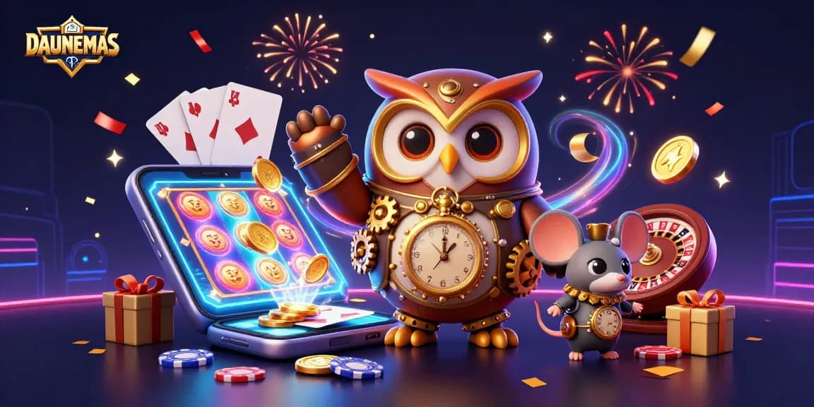 Engage with DAUNEMAS while enjoying an intense gaming moment filled with excitement!