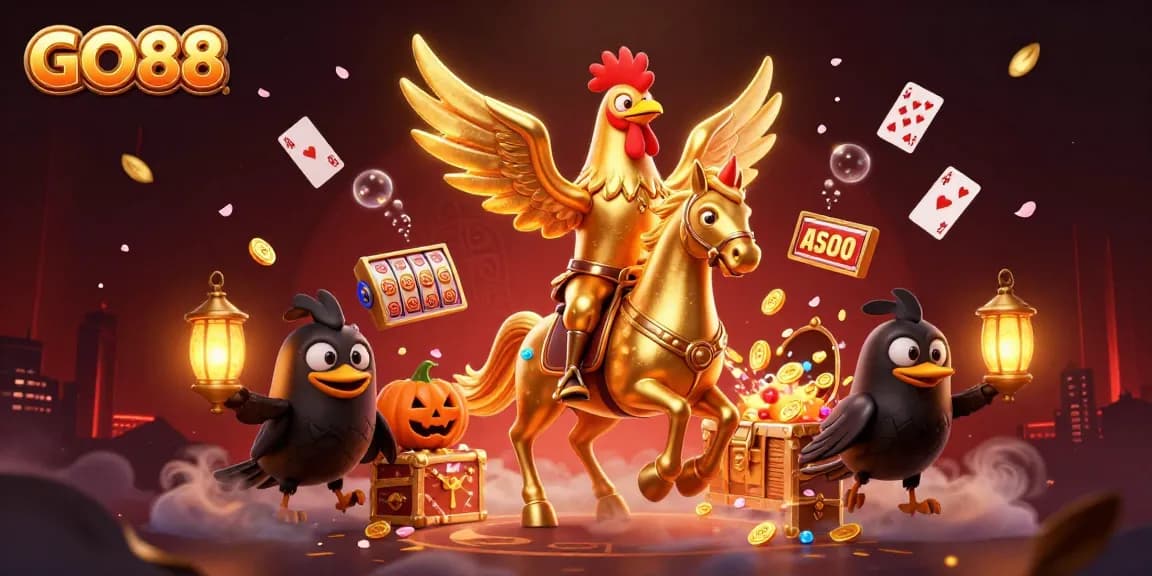 Experience big wins at GO88 with a dynamic casino scene featuring thrilling games and vibrant characters.