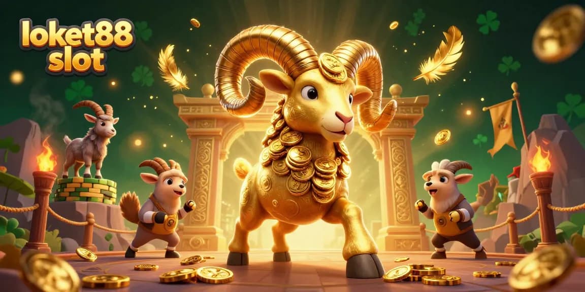 Engage with the exciting loket88 slot and win prizes in our vibrant casino world illustration.