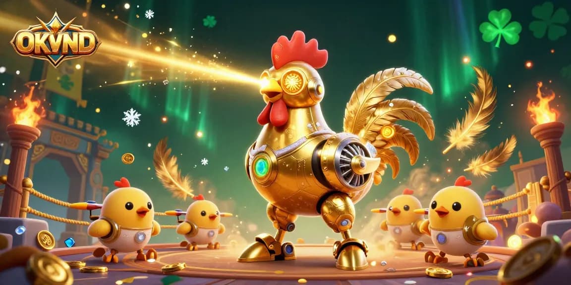 Engage with OKVND's thrilling gaming experience featuring dynamic characters and exciting gambling elements.