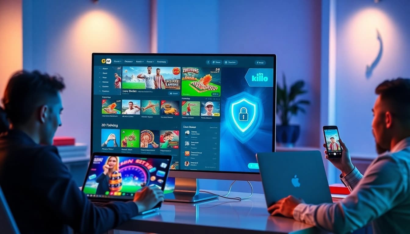 33win online gaming platform showcasing diverse games with a secure interface.