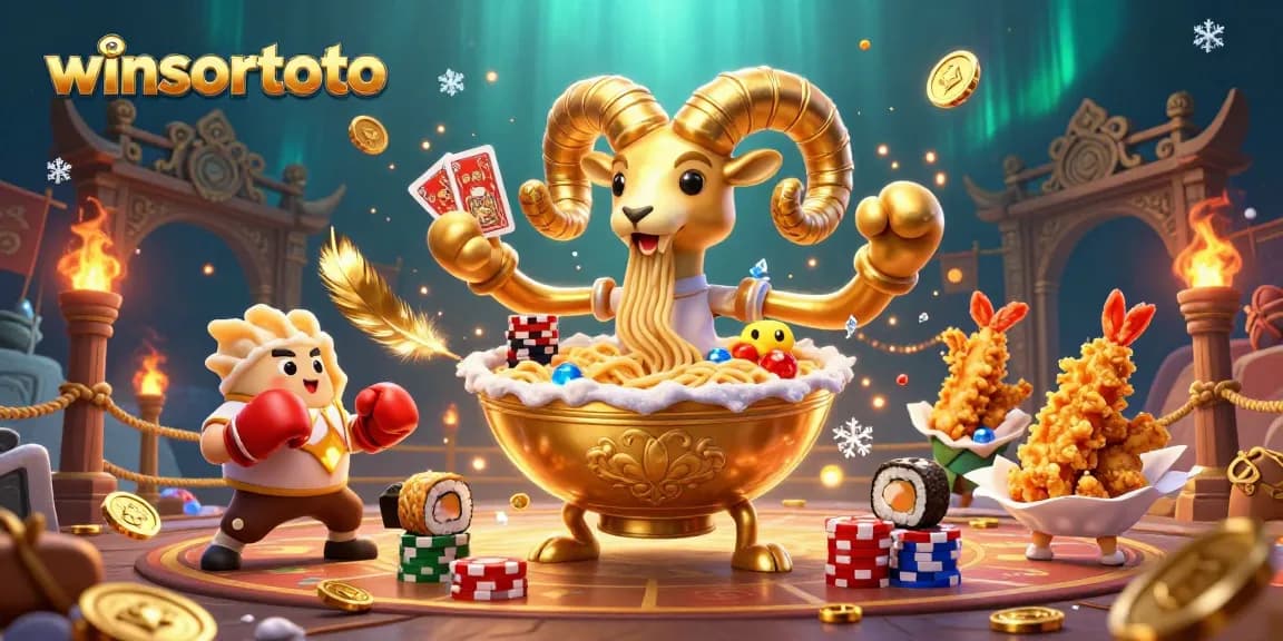 Experience winsortoto excitement with interactive casino characters and vibrant gaming elements.