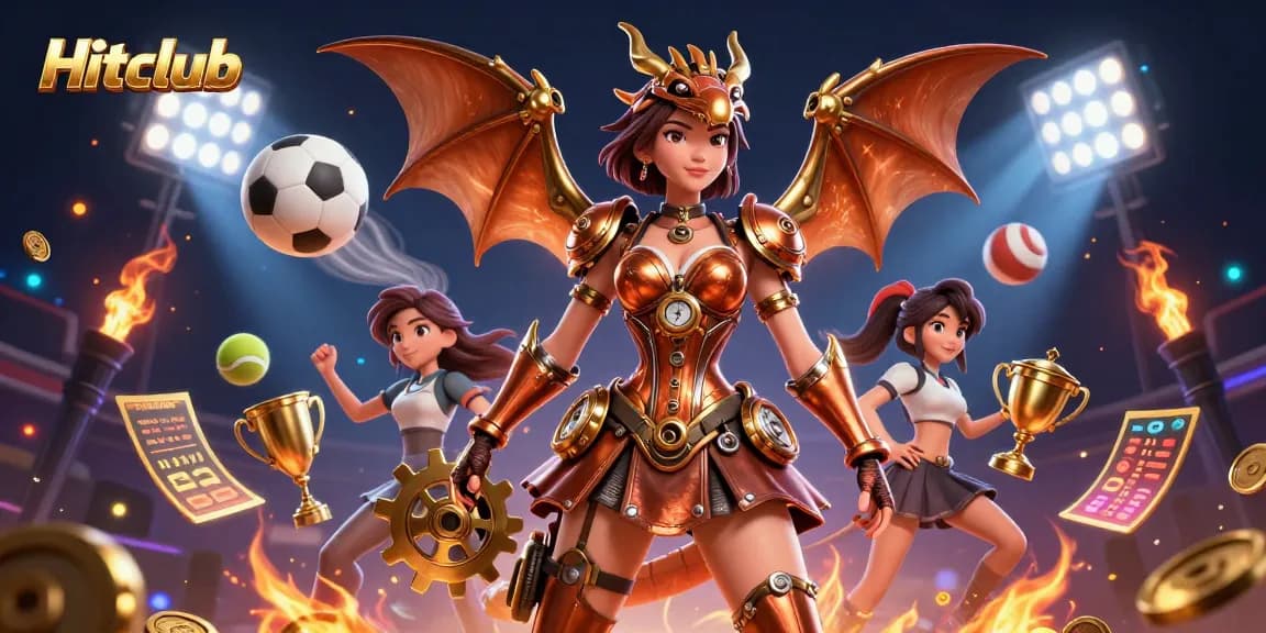 Experience dynamic gameplay with Hitclub, vibrant sports elements and an engaging casino atmosphere.