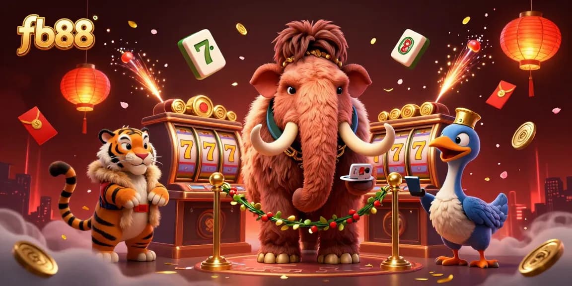Experience the excitement of fb88 with charming casino characters and vibrant game elements.