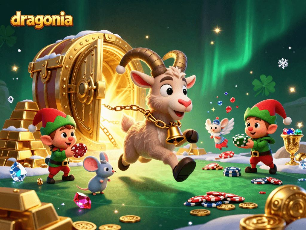 Dragonia fait vivre une expérience immersive au casino, avec des personnages uniques entourés de trésors et de jeux.