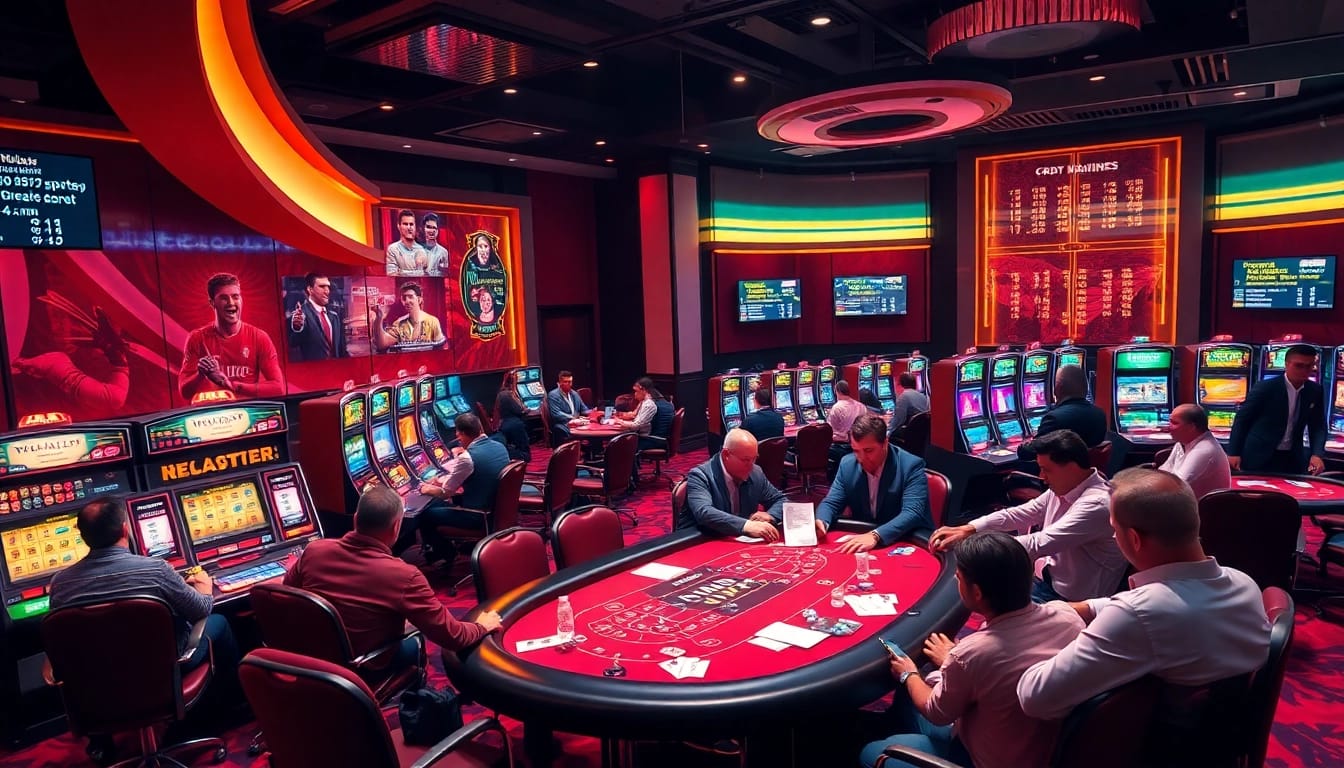 Engage in thrilling sports betting at NA777 with vibrant visuals and exciting gameplay.