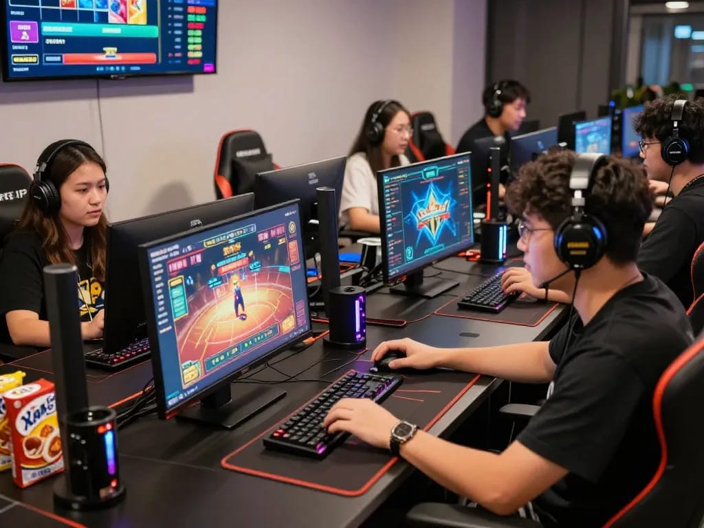 Players engaging with the dynamic XX88 online gaming platform, showcasing various betting activities.