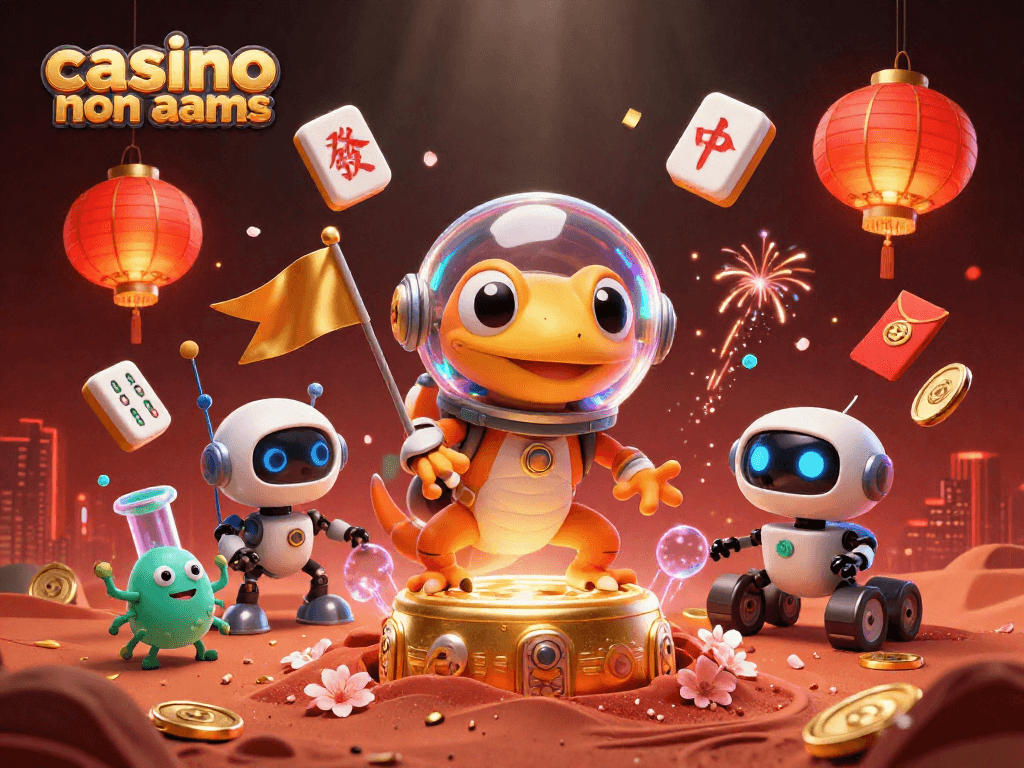 Gioca nel casinò non AAMS mentre il gecko marziano scopre opportune occasioni dorate tra giocate fantastiche.