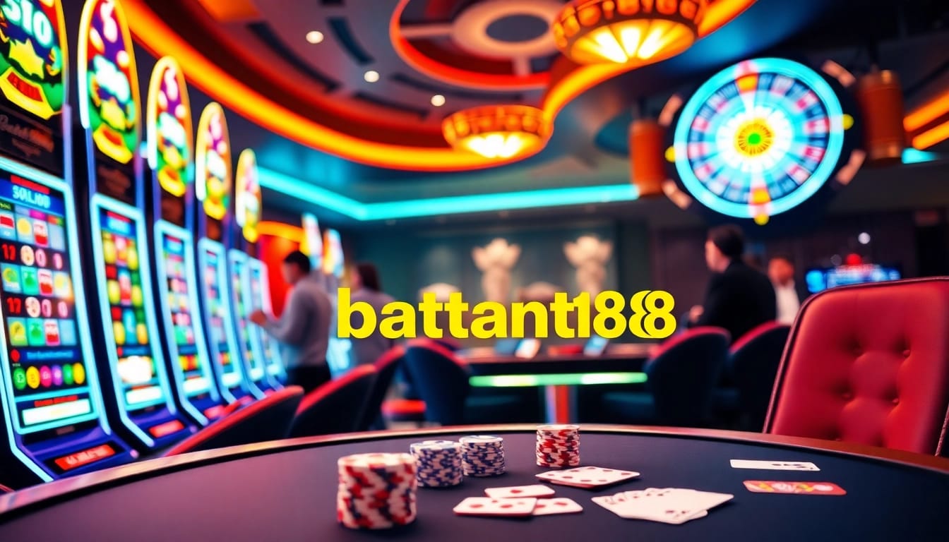 Experience immersive gaming at batman138 with vibrant slot machines and exciting casino action.