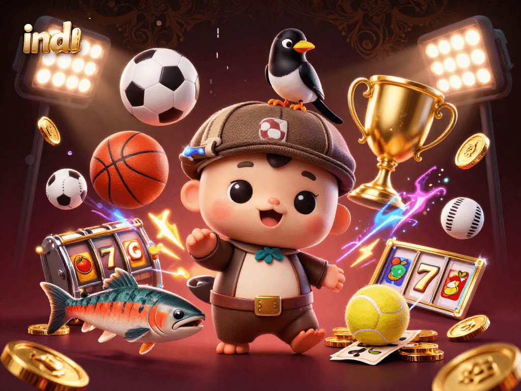 Spin and win at indo's vibrant casino with charming characters and thrilling slots.