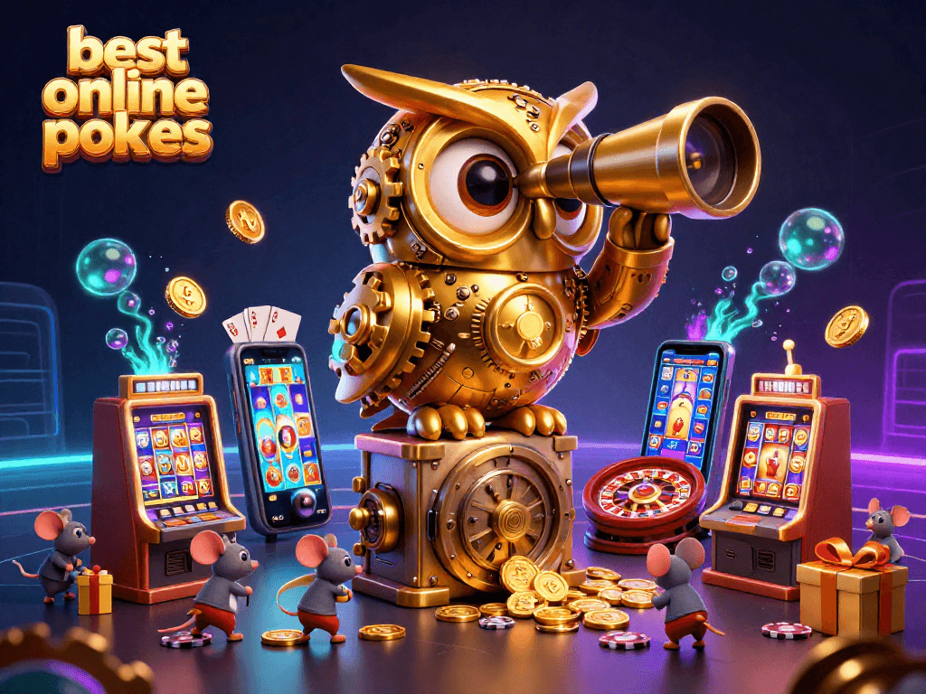 Spin to win the best online pokies with vibrant 3D characters and exciting casino elements!