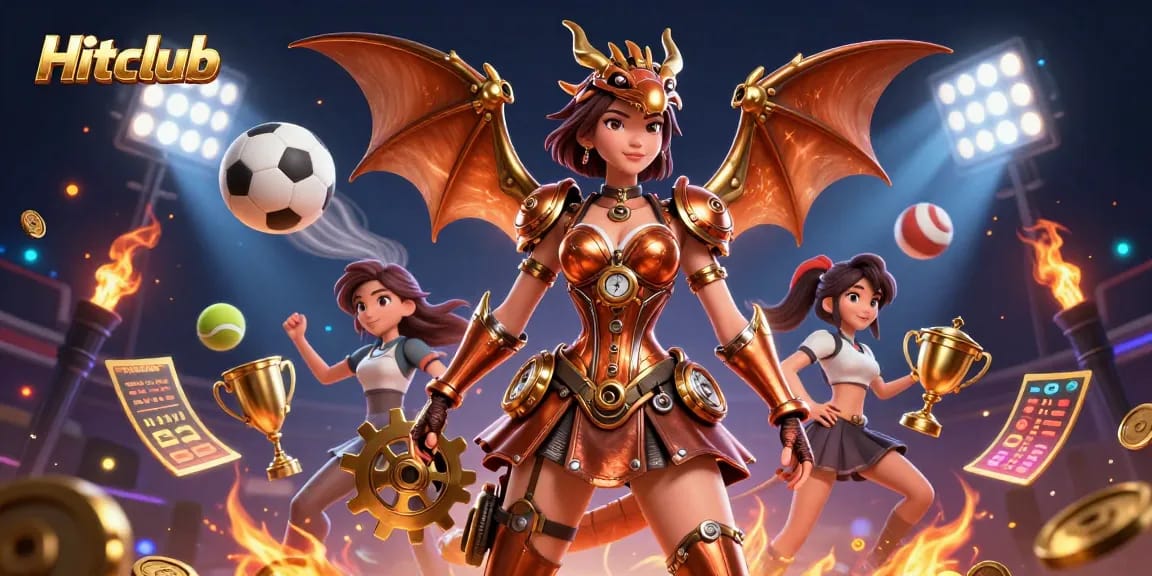 Experience dynamic gameplay with Hitclub, vibrant sports elements and an engaging casino atmosphere.