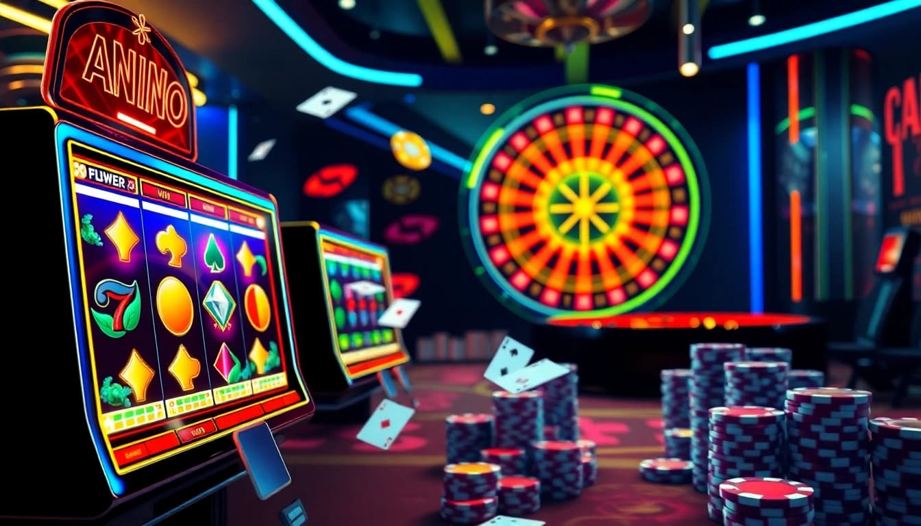 Spin and win on daftar nekatwin with vibrant slot machines and exciting scatter symbols.