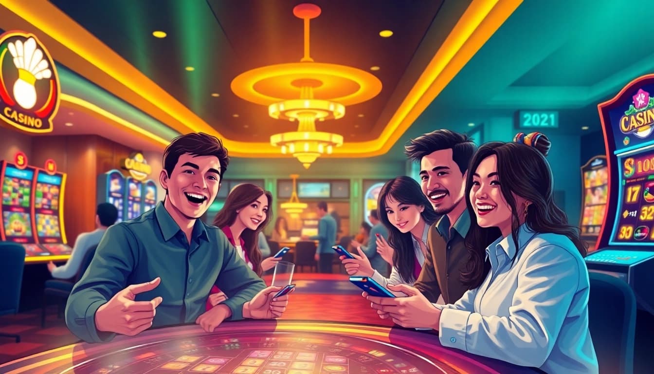 Players experiencing the excitement of Ho88 Casino, engaging in sports betting and live games.