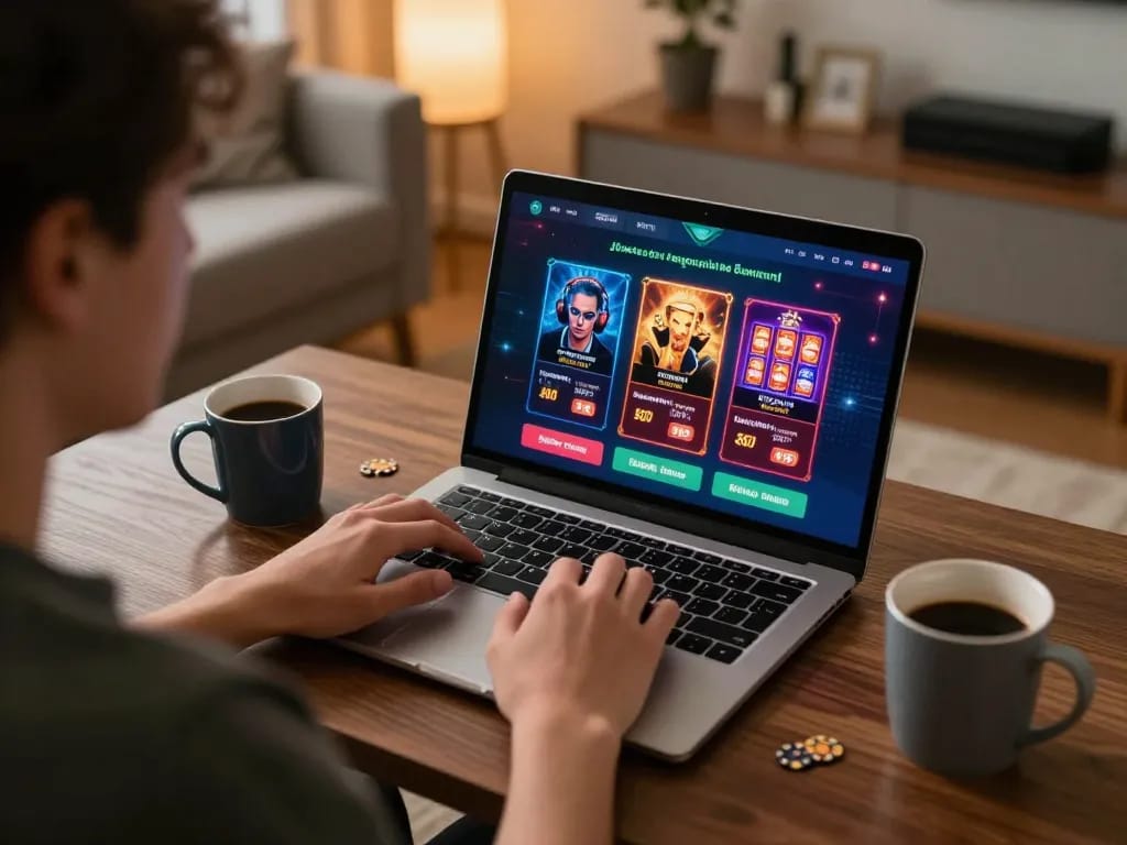 Engaging online gaming experience emphasizing quyền riêng tư and responsible gambling practices.