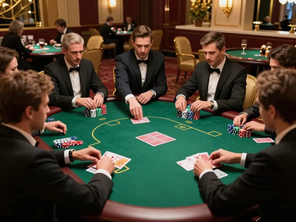 Jilipinas high-roller poker game showcasing luxury ambiance and strategic gameplay.