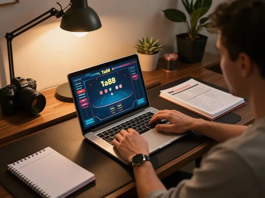 Experience the excitement of ta88 poker gaming with a professional setting and strategic atmosphere.