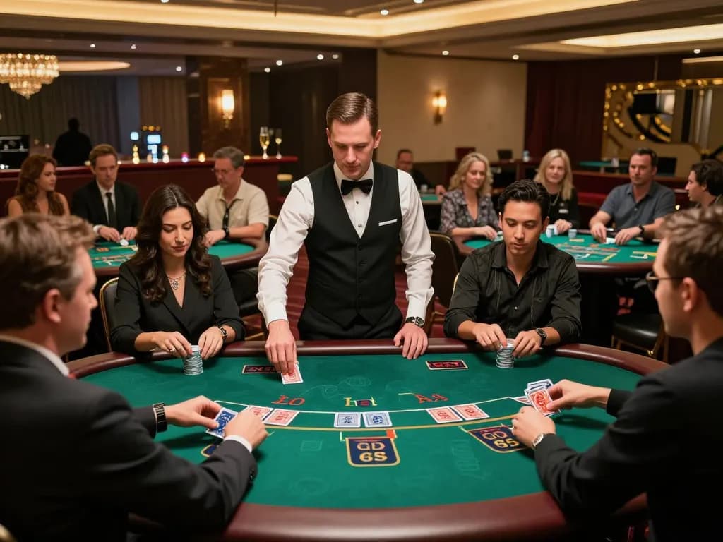 Experience the thrill of GGLBET live casino gameplay with engaged players and professional dealers.