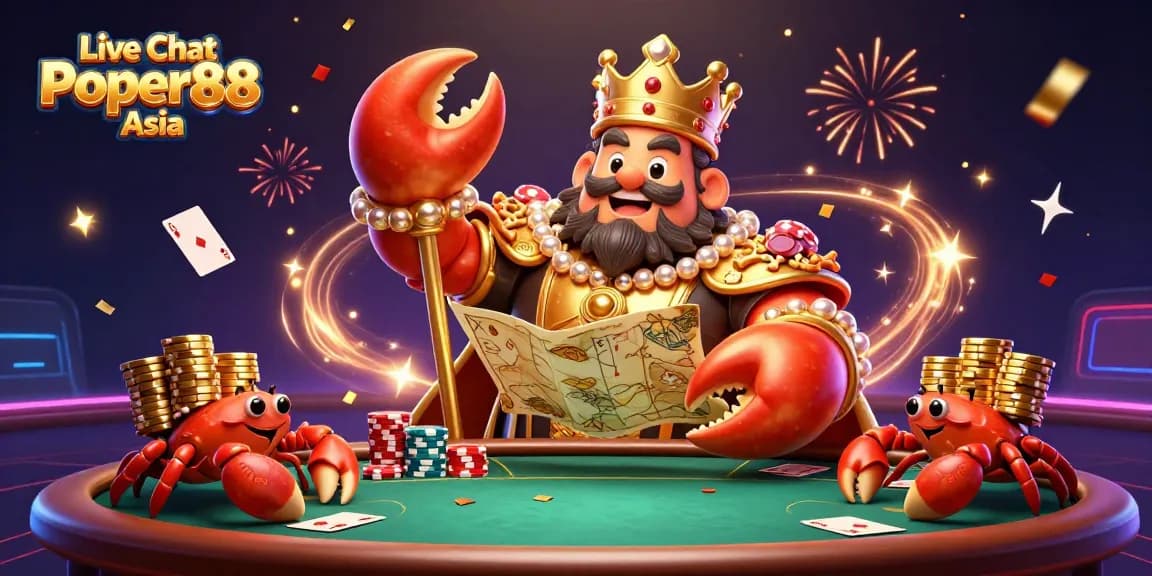 Engage with Live Chat Poker88 Asia for an immersive poker experience with rich 3D visual elements.