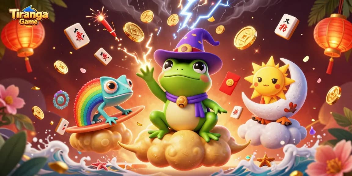 Tiranga Game offers vibrant online gaming with enchanting characters and golden coin storms
