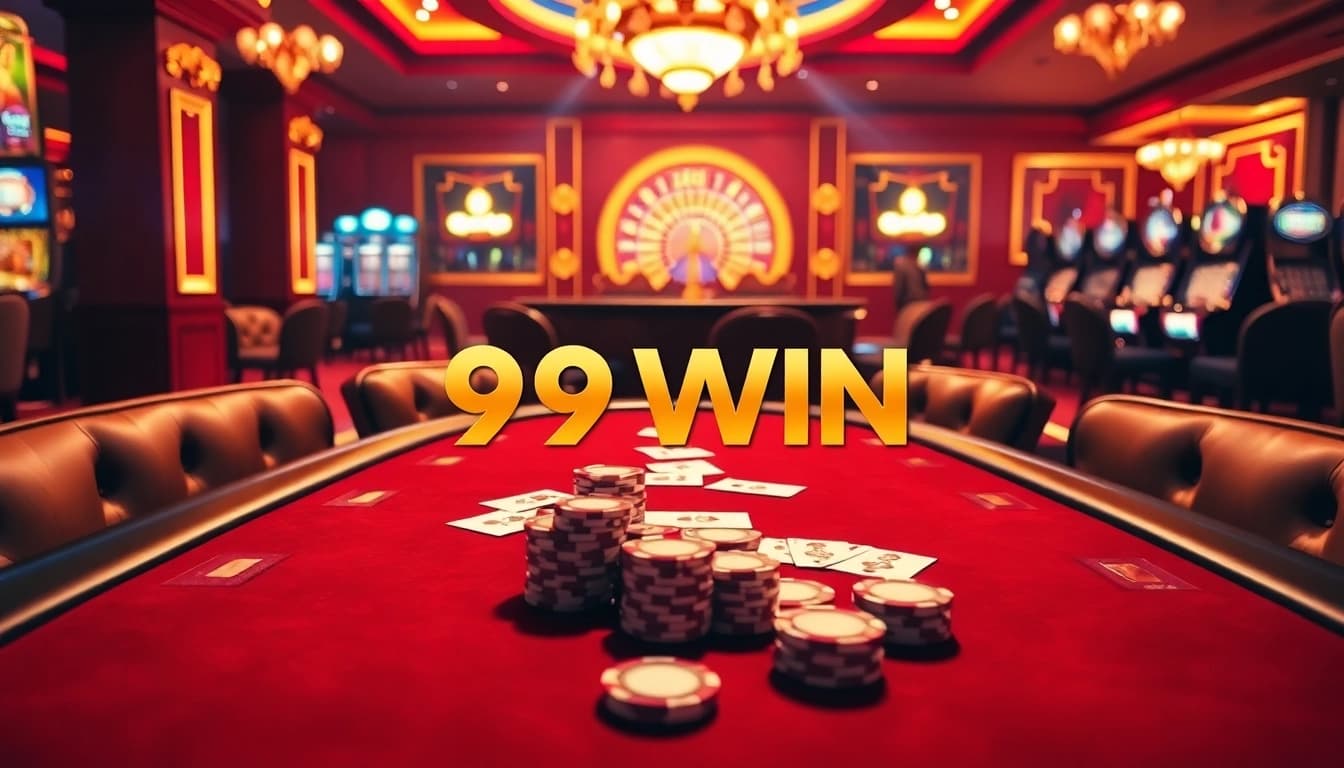 Experience the thrill of poker and casino games at 99WIN with high-stakes action and excitement.