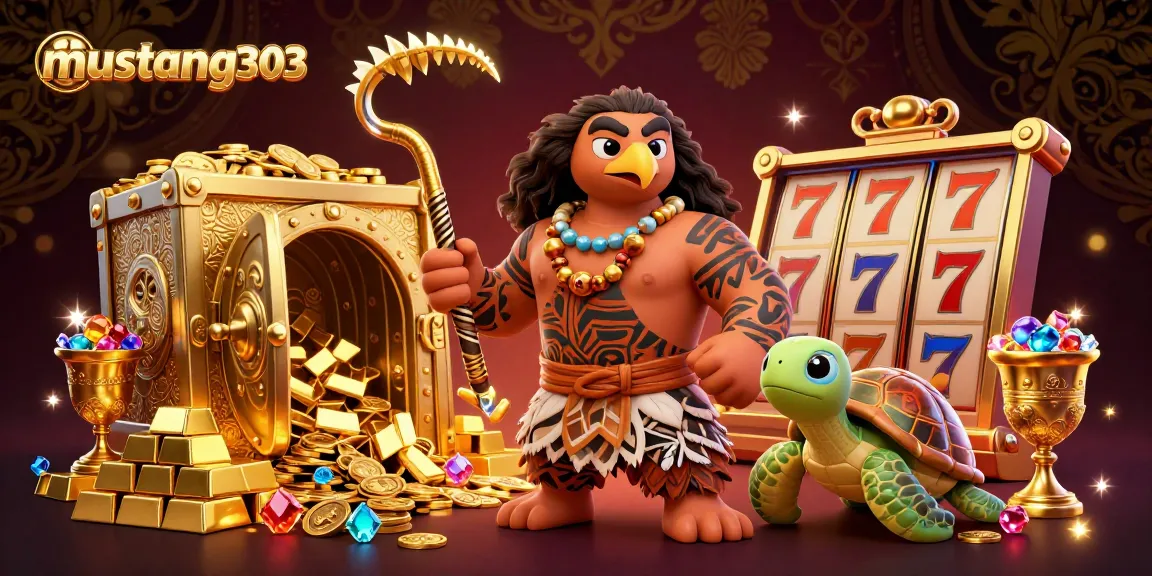Engage with mustang303's dynamic slots scene, showcasing vibrant reels and golden treasures.