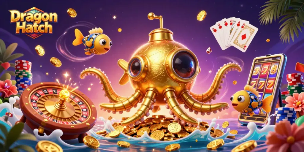 เกมส์ Dragon Hatch กับสัตว์ทะเลในโลกสล็อตสุดน่าตื่นเต้น