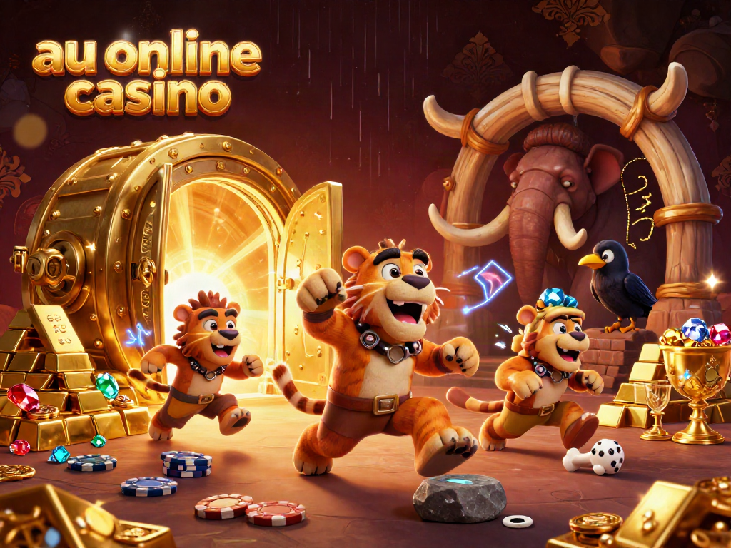 Engage with the vibrant world of au online casino featuring adventurous characters and rich treasures.