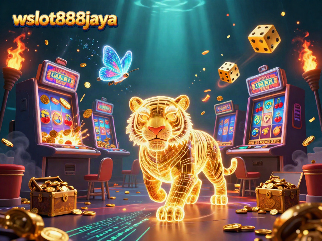 Memenangkan permainan di wslot888jaya dengan jackpot slot yang menarik dan suasana kasino yang megah.