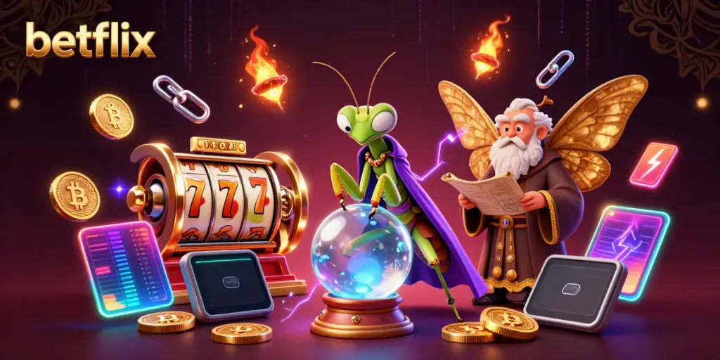 เพลิดเพลินกับเกมสล็อตและคาสิโนออนไลน์บน betflix ผ่านภาพประกอบ 3D ที่น่าทึ่ง