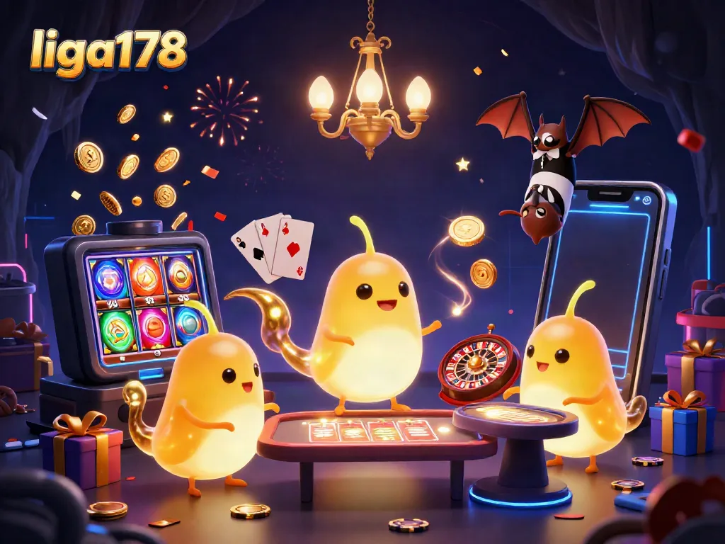 Nikmati pengalaman bermain liga178 dengan cahaya keong berkilau di kasino bawah tanah.