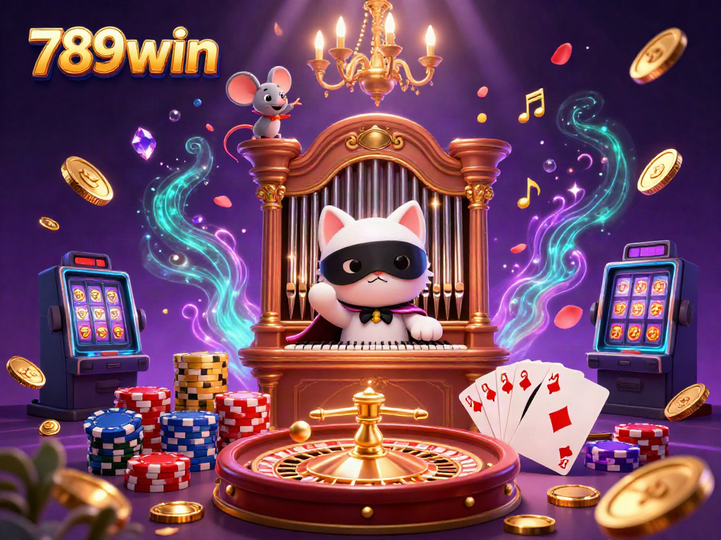 Engage in thrilling gambling at 789win with vibrant casino visuals and exciting game elements.