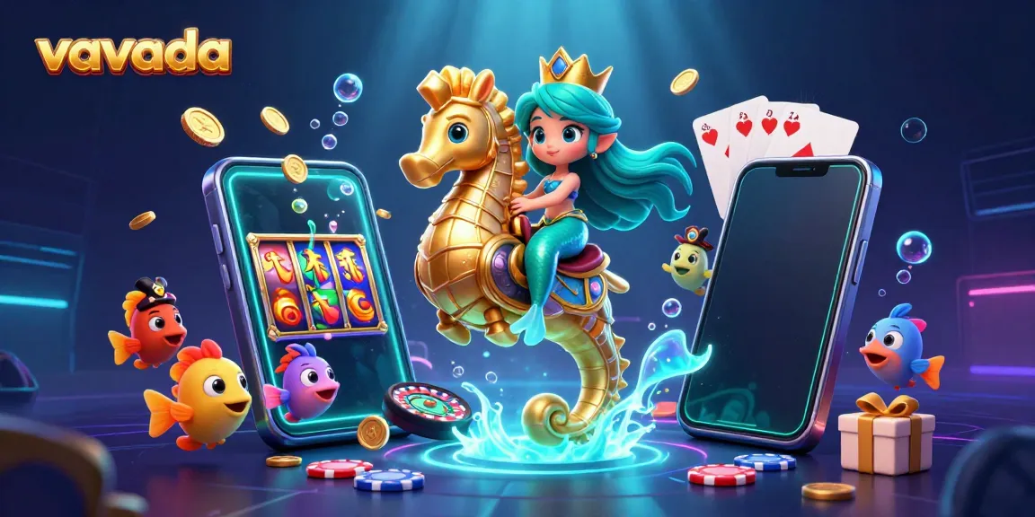 Experience thrilling action at vavada with a vibrant mermaid scene and dynamic casino elements
