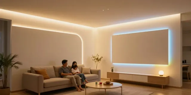 Benzi LED pentru iluminat ambiental, servicii de calitate locală.