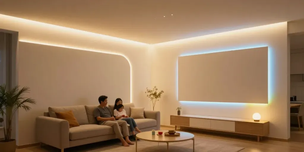 Benzi LED pentru iluminat ambiental, servicii de calitate locală.