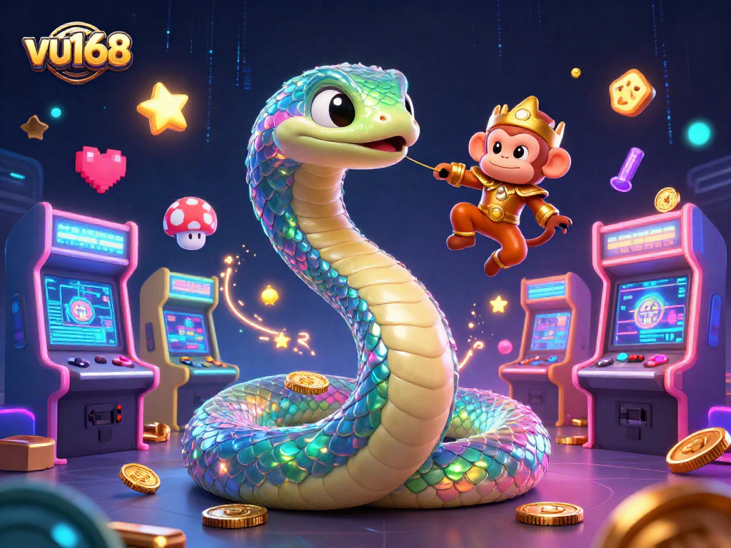 Experience thrilling gameplay and vibrant visuals at vu168 with stunning animations of a lively gaming scene.