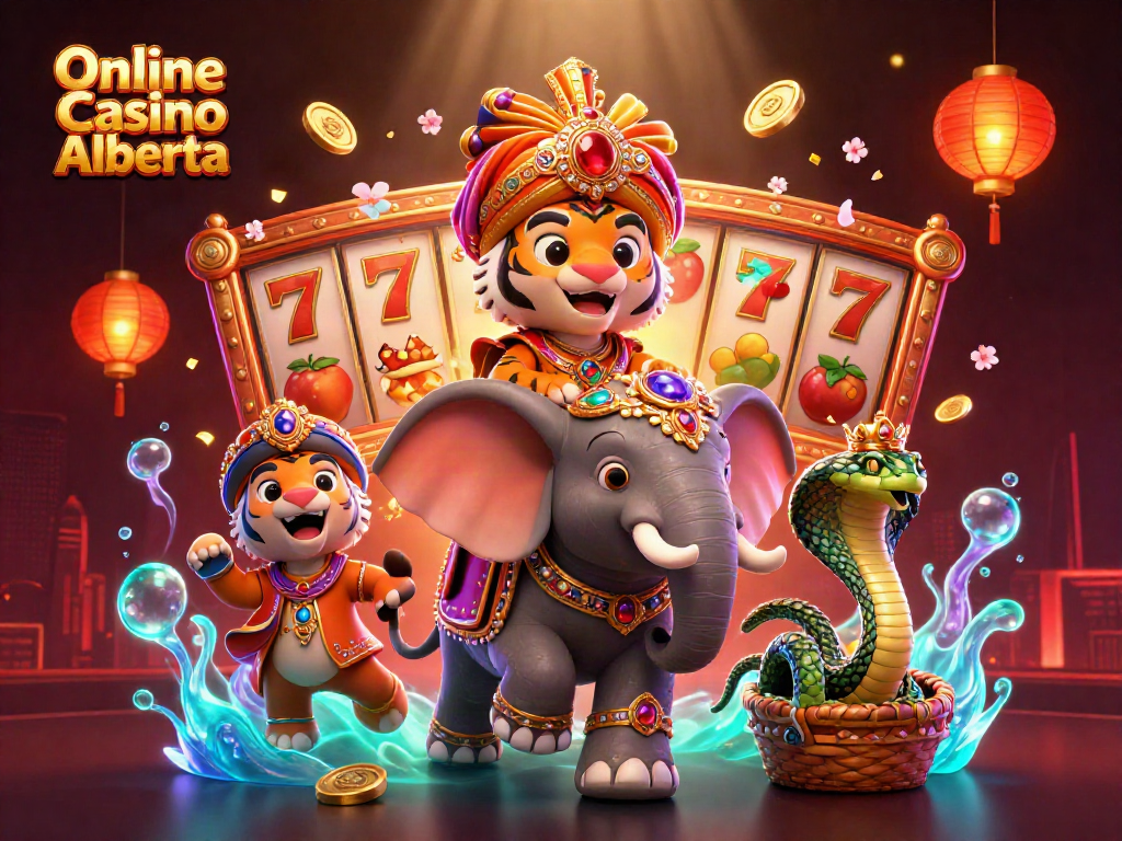 Play exciting games at Online Casino Alberta with vibrant characters and rich gaming elements.