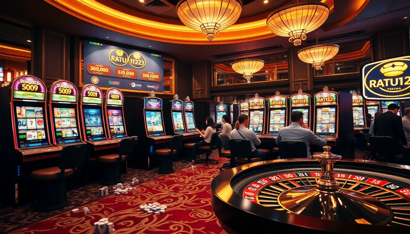 Rasakan kemenangan di Ratu123 dengan mesin slot yang menarik dan permainan kasino yang mendebarkan.