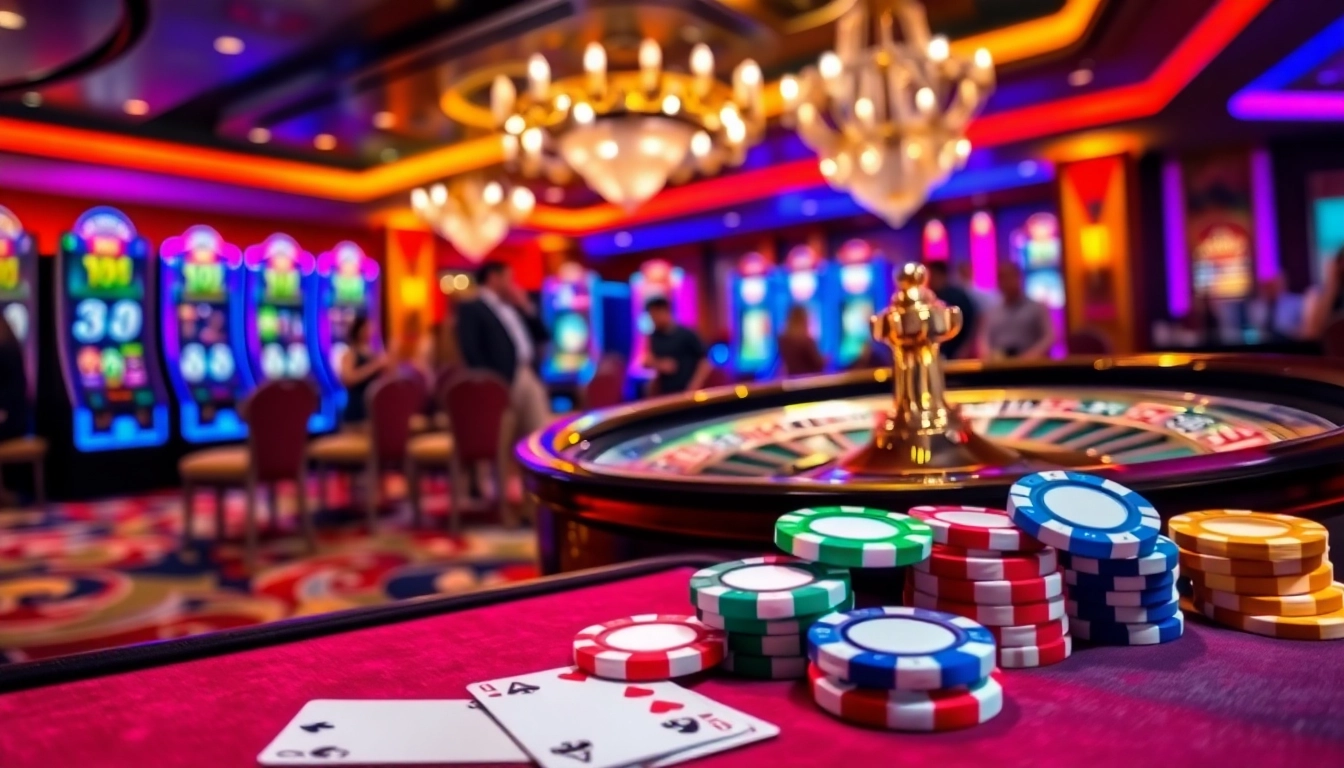 Play at 999BET's exciting slot machines with vibrant colors and energetic players.