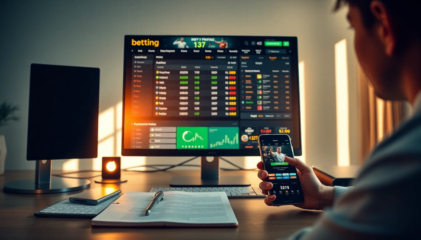 The modern betting setup displaying options from https://nhacaiuytin.us.com/, showcasing innovation and trust in online gambling.