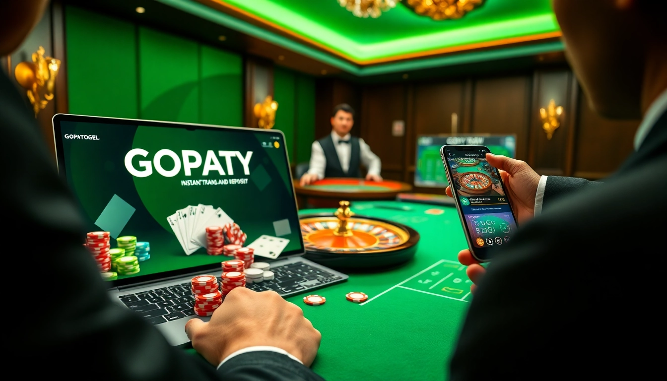 GOPAYTOGEL facilitating instant deposits and secure online lottery betting transactions