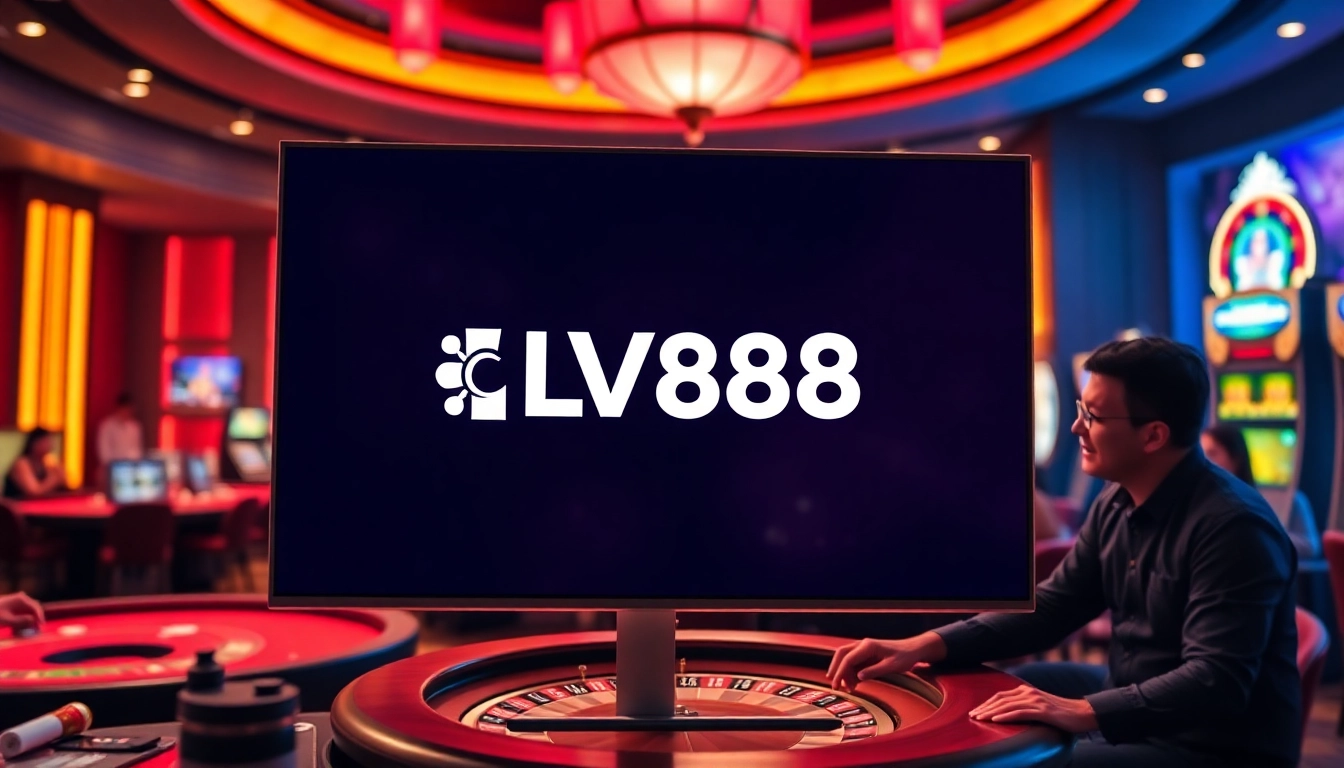 Engaging LV88 online casino gaming scene showcasing dynamic gameplay and excitement.