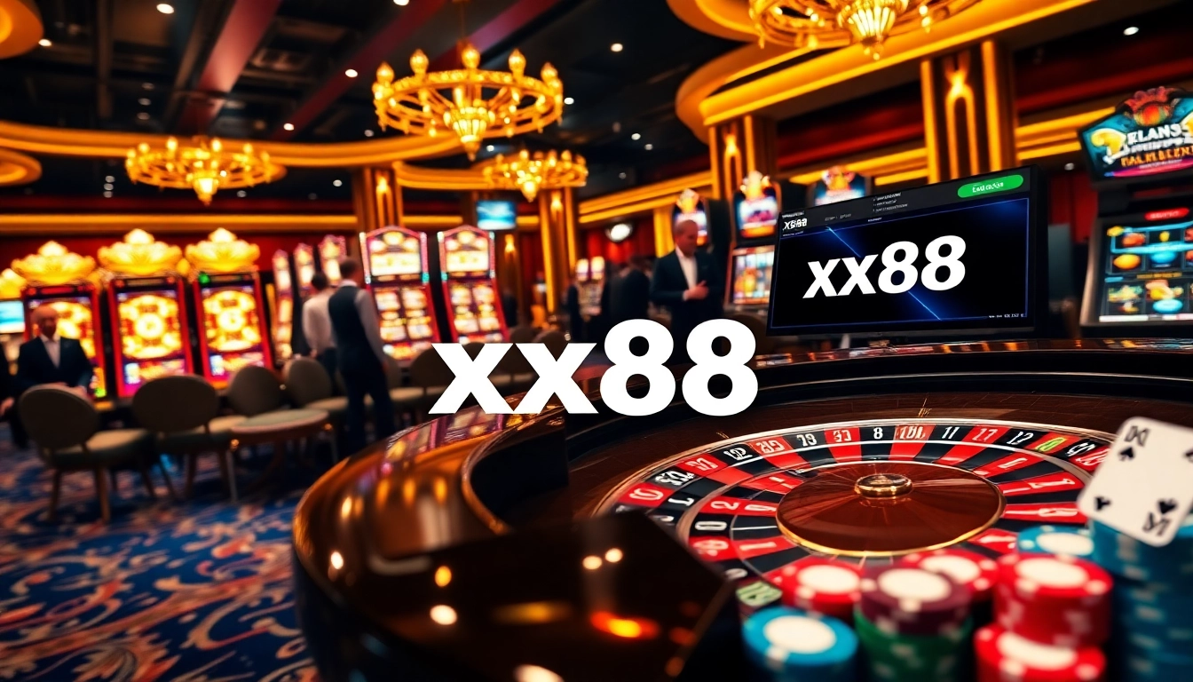 Players enjoying an exciting roulette game at xx88 casino with professional dealers and vibrant atmosphere.
