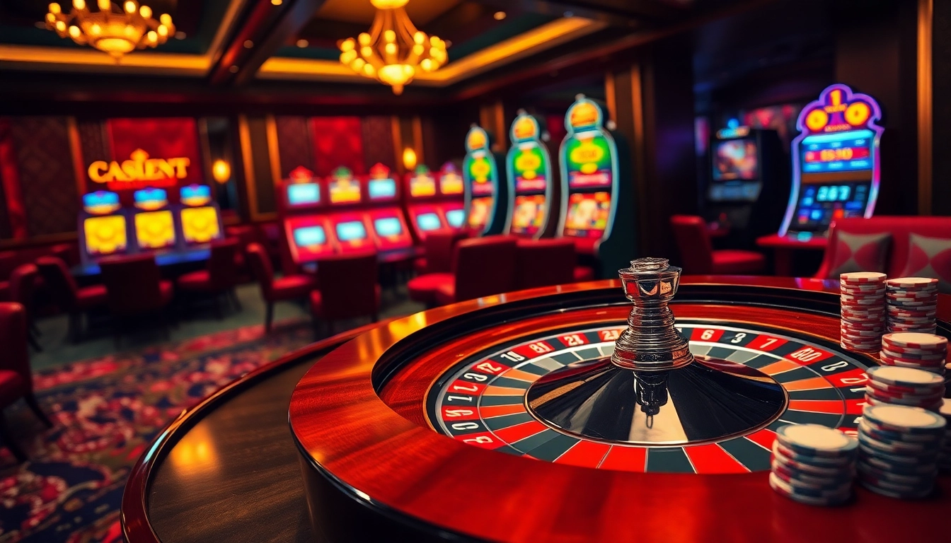 Experience the thrill of winning at https://bem88.com with vibrant casino visuals and glamorous table setups.