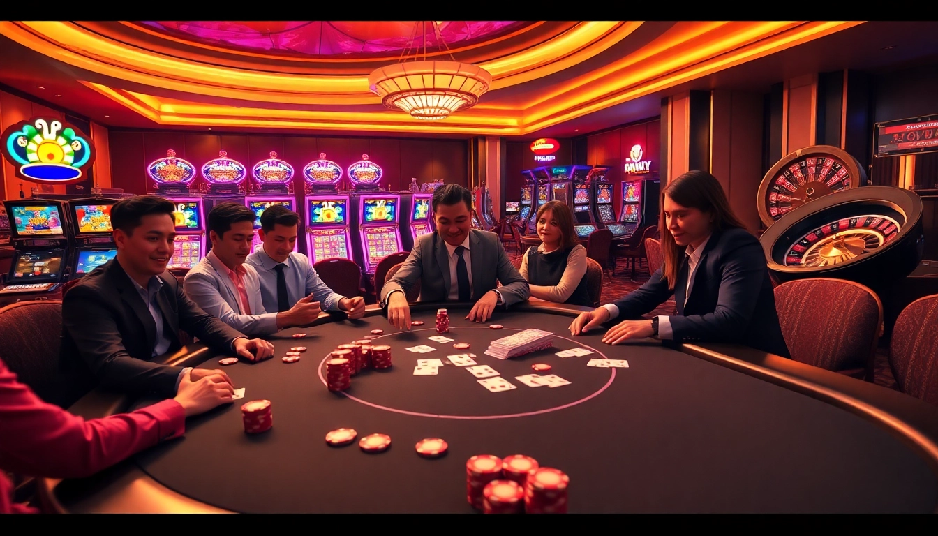 Experience gaming thrill at https://rr9957.com/ with lively poker action and vibrant slot machines.