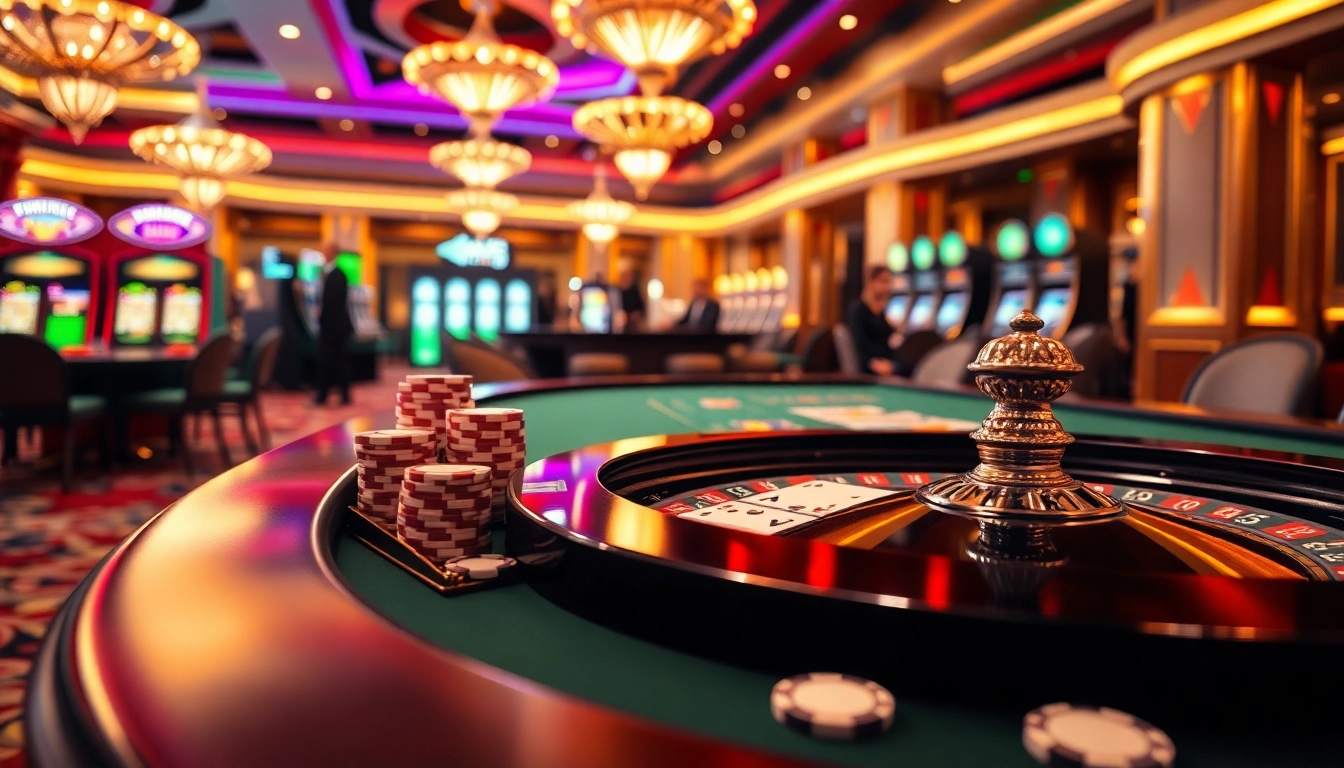 Experience the thrill of king79 at a luxurious casino table filled with action.