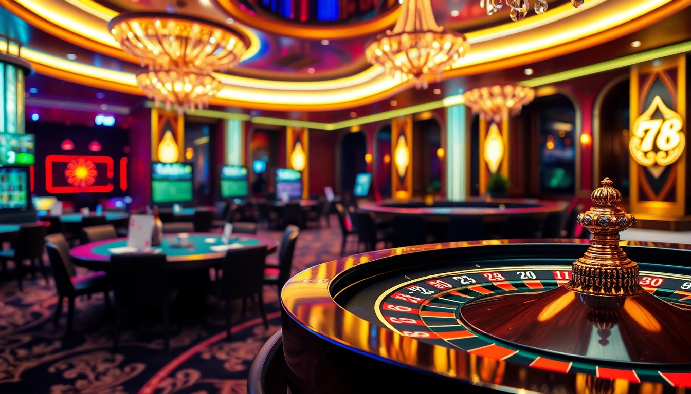 Experience the thrilling casino vibe at https://rr88k1.com/ with vibrant games and elegant decor.