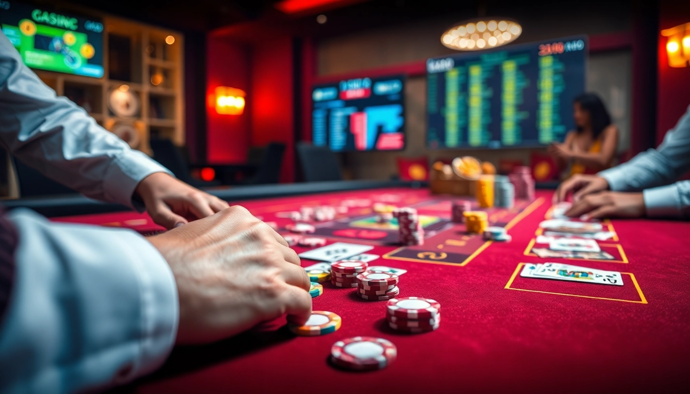 Experience thrilling online gaming at https://go88.bio/ with vibrant casino atmosphere and high-stakes excitement.