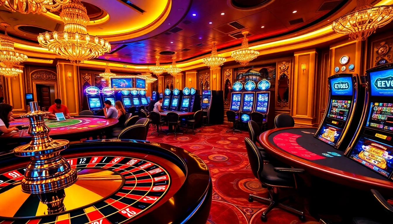 Experience the thrill of online gambling at http://ev882.sa.com/ with vibrant casino action.
