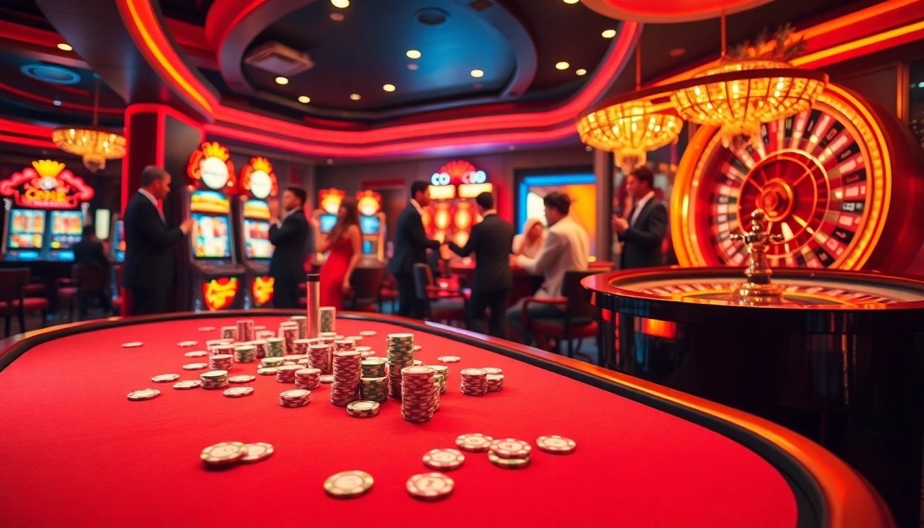 Experience the excitement of casino gaming with viva bong88 at vibrant poker and roulette tables.